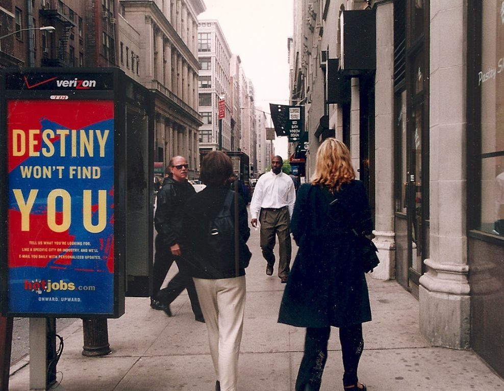 HotJobs phone kiosk: Destiny won't find you