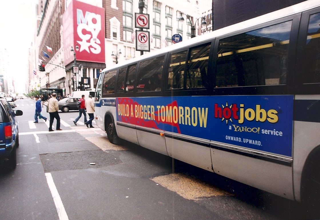 HotJobs bus: Build a bigger tomorrow