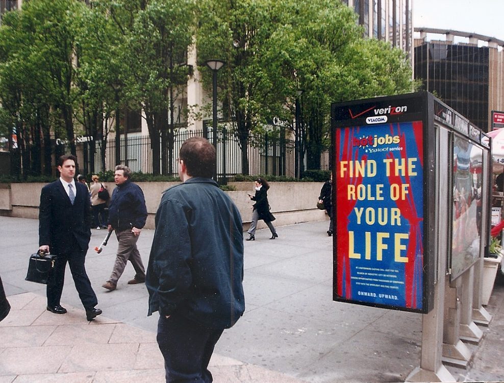 HotJobs phone kiosk: Find the role of your life