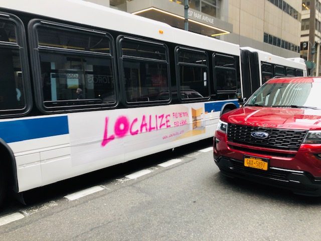 Localize bus side