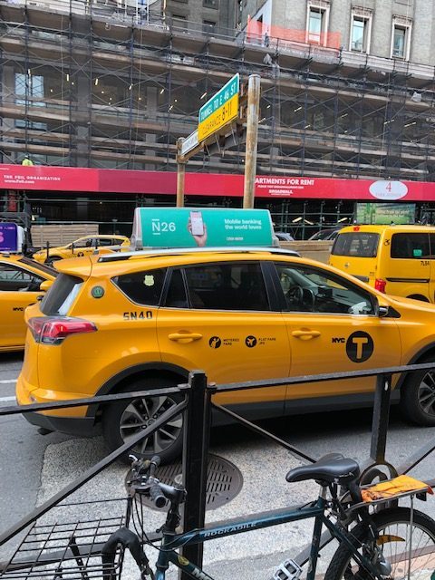 N26 taxi top